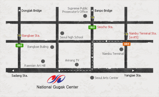 Directions to the National Gugak Center